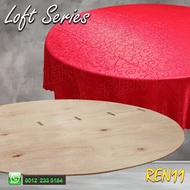 5FT / 5.5FT / 6FT FOLDABLE EXTENTION ROUND TABLE TOP