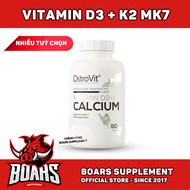 OSTROVIT VITAMIN D3 + K2 + CALCIUM - TĂNG ĐỀ KHÁNG GIÚP XƯƠNG CHẤC KHỎE (90 VIÊN)