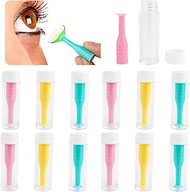 AUEAR, 12 Pieces HardRemover Tool Plunger Soft Silicone Scleral Lenses for Women Men (3 Colors)