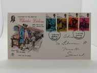1970 Charles Dickens First day cover首日封