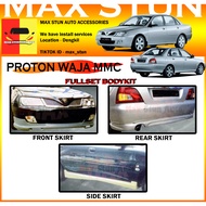 PROTON WAJA MMC FULLSET BODYKIT BUMPER SKIRT LIP WAJA MMC FRONT SKIRT SIDE SKIRT REAR SKIRT OEM BODY