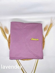 hijab bergo knit premium (M) Hijab Bergo Snow Malay Instan Soft Pad Knit Premium (M) / jilbab instan