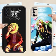 YS-74 monkey D Luffy Shockproof Casing for OPPO A5 A5i Reno 4 5 6 Find X3 Lite Realme C65 Narzo N53 