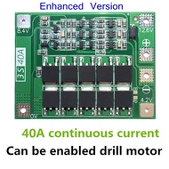 3S 40A Li-ion Lithium Battery Charger Protection Board PCB BMS For Drill Motor 11.1V 12.6V Lipo Cell