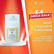 CHARMS HQ Hydra Fresh Tinted Moisturizer for Face SPF 50 Halal Sunscreen Moisturiser Dry & Oily Skin