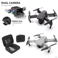 ▣✱Dual Camera E88 Eequipped drone with WIFI FPV, wide angle  height keep RC folding drone/drone came