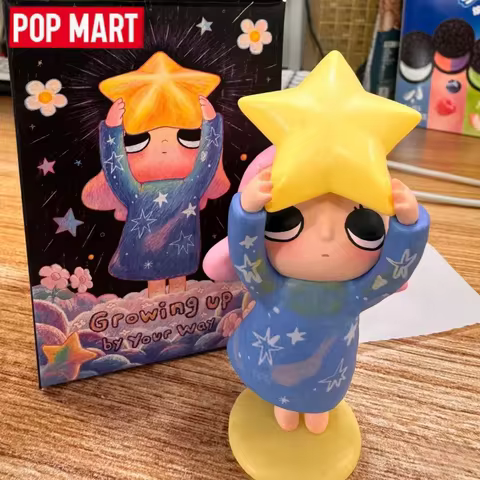POP MART Original Nyota Growing Up By Your Way Series Blind Box Cartoon Anime Figures Kawaii Ornamen
