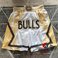 Men's Chicago Bulls Shorts 2024-25 Black Basketball Shorts