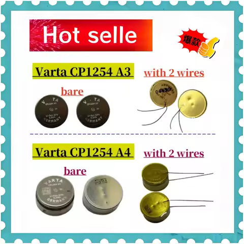 2-10pcs For Varta CP1254 A3 CP1254 A4 Battery For sony wf-1000xm4 wf-1000xm3 For Bang Olufsen E8, Po