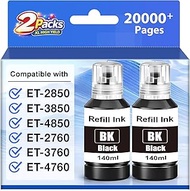 Starink Compatible Ink Bottle Replacement for Epson T502 502 for EcoTank ET-4760 ET-2760 ET-2750 ET-