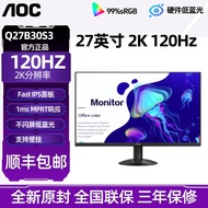 AOC Display 27-Inch 2K HD 24 Office Design Drawing Game Computer IPS LCD Screen Q27B30S3