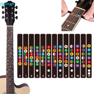 JSJJINGP Guitar Note Sticker Guitar Accessories Musical Instrument Frets Note Decal Fingerboard Stic