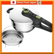 Tefal Secure Trendy Pressure Cooker with IH Compatibility – 3.2L and 6.2L Options for 1-6 People, 10