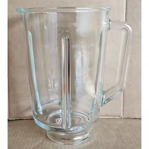 Suitable for Philips Blender Accessories, Glass Mixing Cup HR2095 HR2096 HR2093
