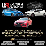 Ultra Racing Safety Bar Honda Civic (FK2) Type R 2.0T '15 / (FK4) 1.5T' 17 Hatchback / (FK8) Type R 