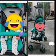 Preloved APRUVA Stroller with FREE New Soft Seat Potty Training