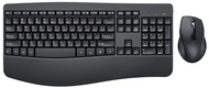 Wireless Keyboard and Mouse - Ergonomic Keyboard and Mouse Combo Full Size Keyboard Cordless with Pa