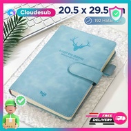 Agenda Book Binder Diary Journal Notebook Leather Cover Leather Journal