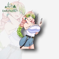 EARLFAMILY 13cm x 8.5cm Kanroji Mitsuri Sexy Car Sticker Laptop Anime Caravan Decal Graffiti Waterpr