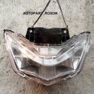 Reflektor lampu depan Honda beat eco led original copotan motor