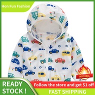 Kids Sun Protection Long Sleeve Jacket for Boys Girls, Beach Pool Waterplay Outdoor Sunblock Coat