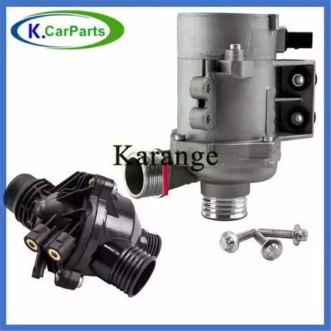 11517586925 11537549476 Electric Water Pump+Thermostat For BMW E60 E61 E81 E87 E90 E91 X1 X3 X5 Z4 3