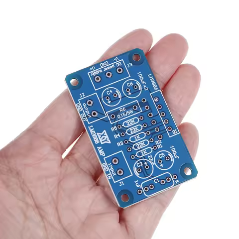 New Arrive DC+20-28V 68W LM3886 TF HIFI Power Amplifier Board PCB Parallel Bare Board