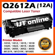 Q2612A Q2612 12A 2612 2612A CRG-303 FX9 Laserjet 1010 1012 1015 1018 3015 Compatible Toner Cartridge