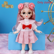 YUANYUAN001 กระโปรงชุดตุ๊กตาสำหรับ OB11 16-18ซม. ชุดตุ๊กตาอุปกรณ์เสริมของเล่นเด็กผู้หญิง