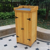 ST-⛵Outdoor Small Storage Cabinet Sundries Cabinet Locker Toolbox Tool Cabinet Multi-Layer Outdoor Shoe Cabinet Rainproo
