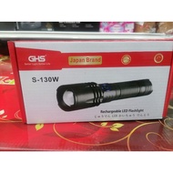 GHS LED Torch Light Long Range Rechargeable Battery LED Flashlight