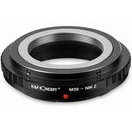 K&amp;F Concept Mount Lens Adapter Leica M39 To Nikon Z Mount Camera Body Z6 Z7
