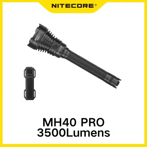 NITECORE MH40 PRO 3500Lumens UHi 40 LED Wireless Remote Switch USB-C Rechargeable Flashlight With 10