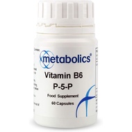 Vitamin B6 P5P- 60 Capsules | 34mg B6 Per Capsule(packaging may vary)