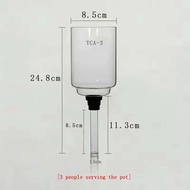 Hot Coffee Syphon Pot Accessories 35Cup High Quality Glass Siphon Vacuum Pot Coffee Maker Parts Replace