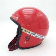 ORIGINAL MS88 (57CM) HELMET 🔥TALI TULISAN MERAH🔥SAFETY HELMET TOPI MOTOR MS 88 SGV BKP MHR TOPI KELE