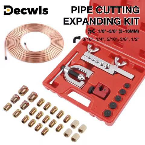 25ft 3/16 Inch Automotive Brake Hose Repair Kits, Flaring And Cutting Kits, Fuel Hose Brake Hose Dou