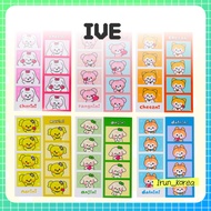 [LINE FRIENDS X IVE] MINIVE Minini Four-Cut Sticker