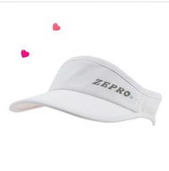 ZEPRO 慢跑空心帽/中空遮陽帽