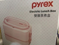美國康寧 Pyrex 雙層蒸煮盒 健康蒸飯盒 辦公室 家用