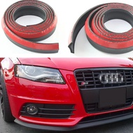 For Audi A1 A2 A3 S3 RS3 8P A4 S4 RS4 R8 B6 B7 Car Bumper Lip Body Kit Front Rear Skirt Spoiler Bump