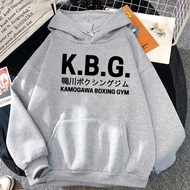 Kbg Anime Hajime No Ippo Kamogawa Boxing Gym Hoodies Men Hoodie Springautumn Sweatshirt Harajuku
