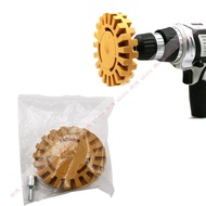 Car Pneumatic Rubber Eraser Wheel Pad Rubber Disk Decal Eraser Wheel Car Sticker Remover Paint Clean