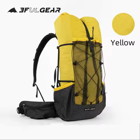 3F UL GEAR Qidian Pro 46+10L UHWMPE Backpack Outdoor Camping Backpack Ultralight Wear-resistant Wate