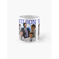 Dr. Wilson House blue flames Coffee Mug