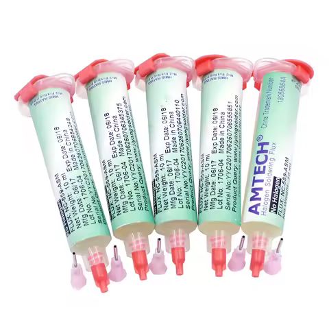 100% Original AMTECH NC-559-ASM BGA PCB No-Clean Solder Paste Welding Advanced Oil Flux Grease 10cc 