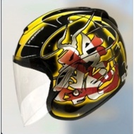 ARC YF DRAGON HELMET 100% 0RIGINAL ARC & 0RIGINAL ARC RITZ VISOR TITANN BLUE