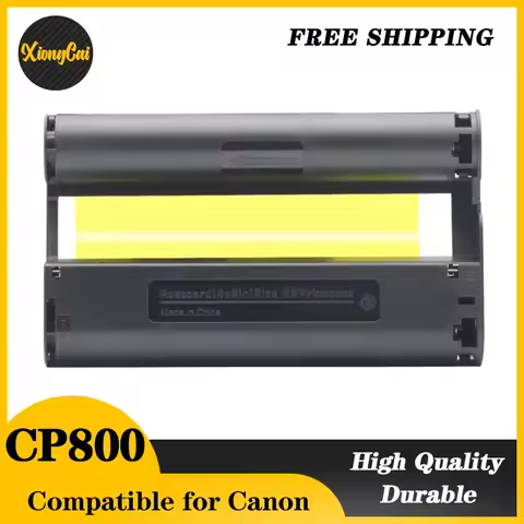 Color Ink Cartridges Ribbon 6 Inch Compatible For Canon Selphy CP Series CP800 CP810 CP820 CP900 CP9