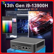 สินค้าใหม่ยี่ห้อ Tolton In 13th Gen I9 13900H Mini PC Gamer NUC Windows 11 2 * DDR5 2 * PCIE4.0 2*2.