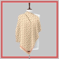 Tudung Cantik Bercorak Colour Nude Bidang 45 Square Hijab Printed Cotton Voile